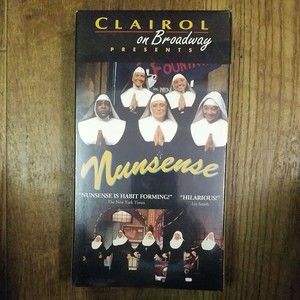 Nunsense VHS NEW sealed 1993 Video Tape Clairol On Broadway Comedy Musical